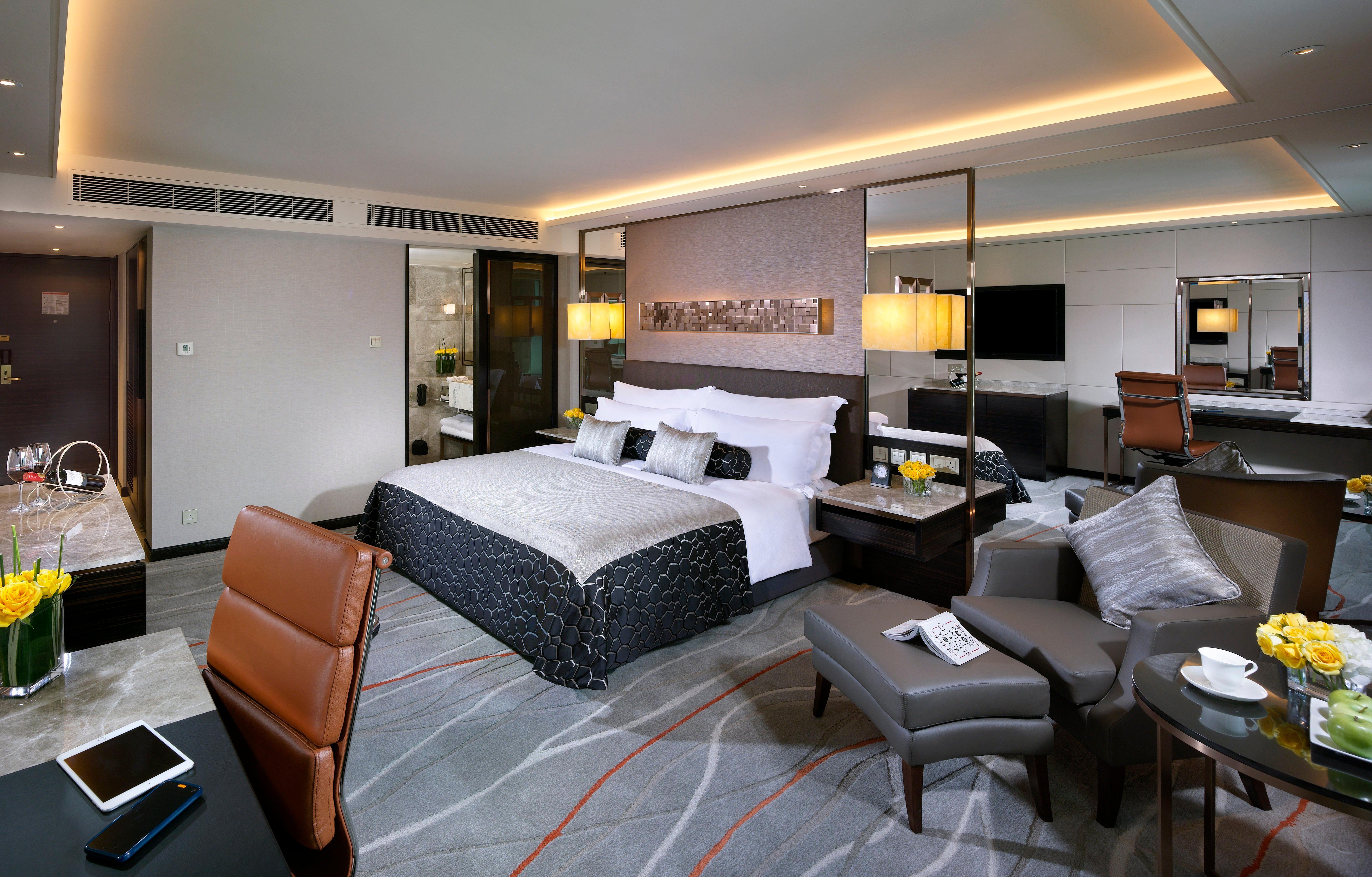 Intercontinental Grand Stanford Hong Kong By Ihg Hotel Kültér fotó A suite at the hotel