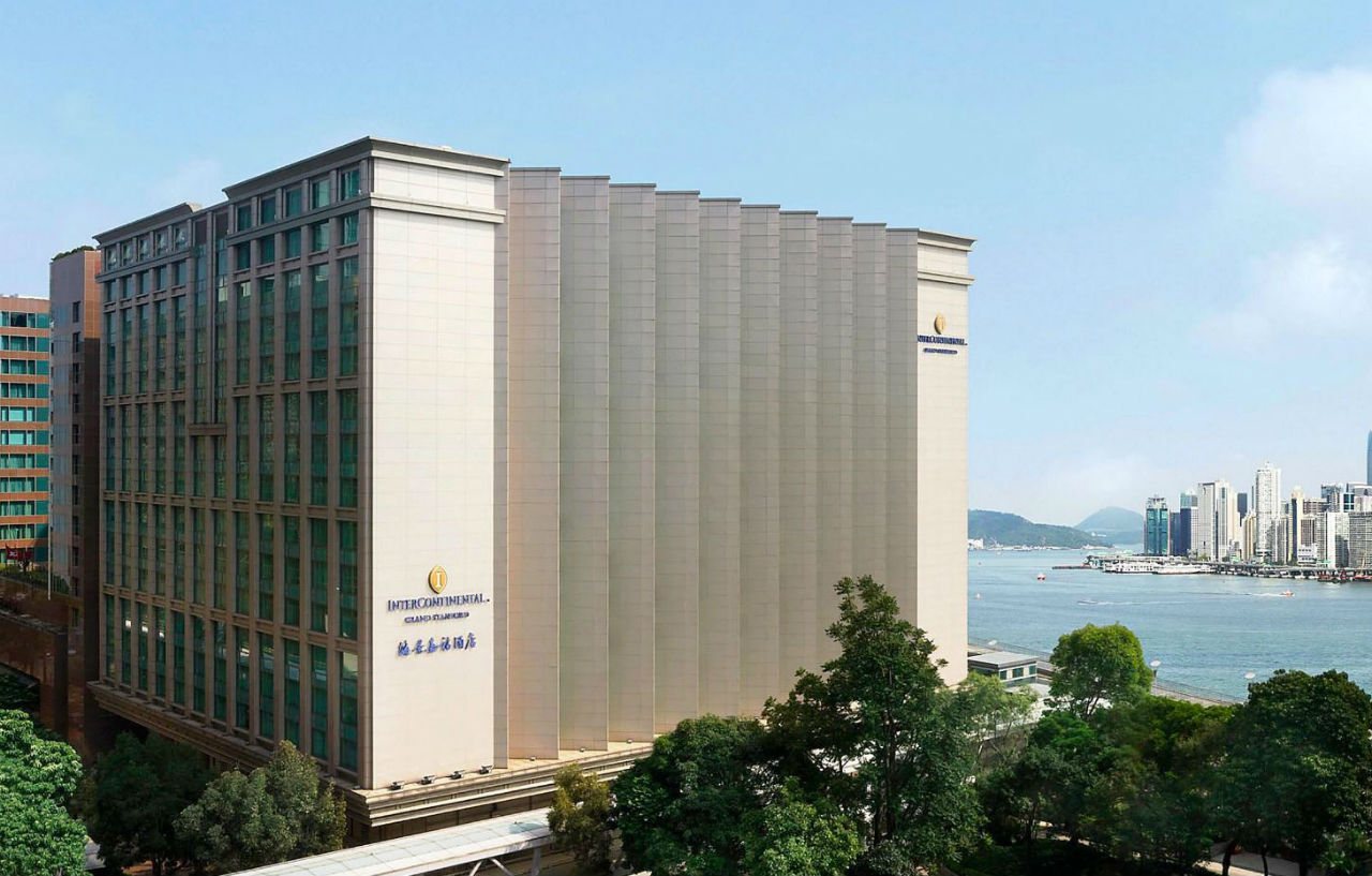 Intercontinental Grand Stanford Hong Kong By Ihg Hotel Kültér fotó The Hong Kong Convention and Exhibition Centre